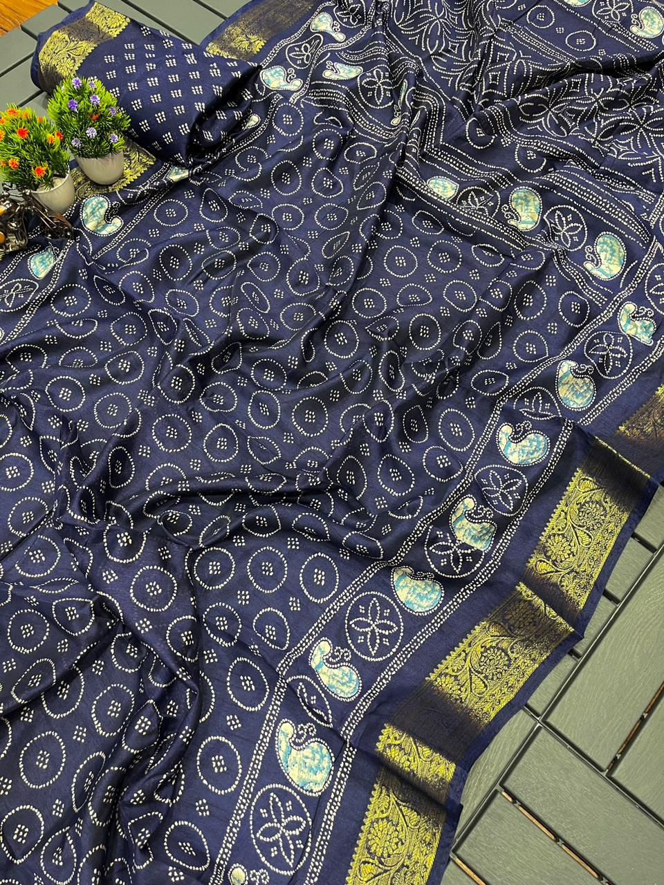 Battik By Wow Printed Non Catalog Sarees